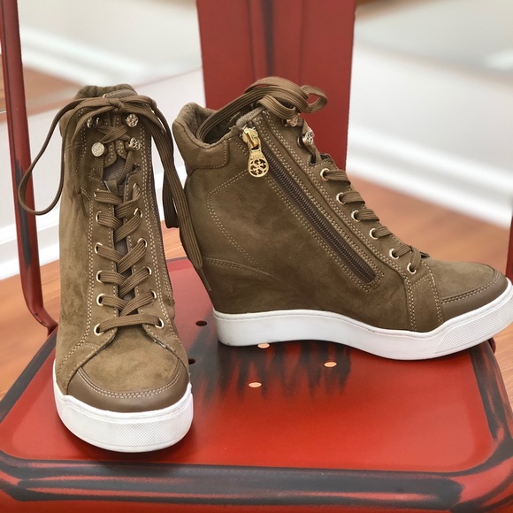 Guess Shoes - Guess Merina wedge sneakers